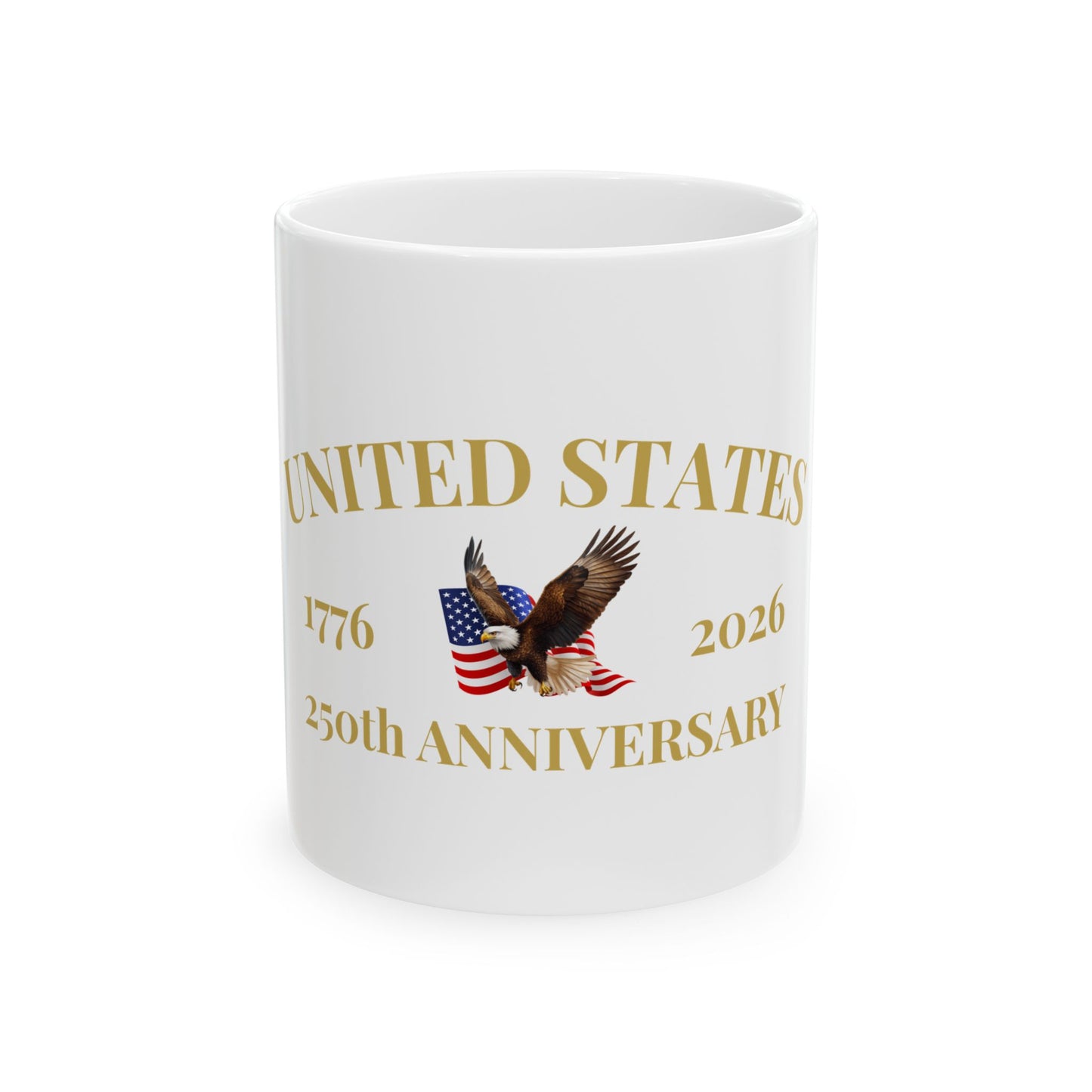 United States 250th Anniversary Ceramic Mug