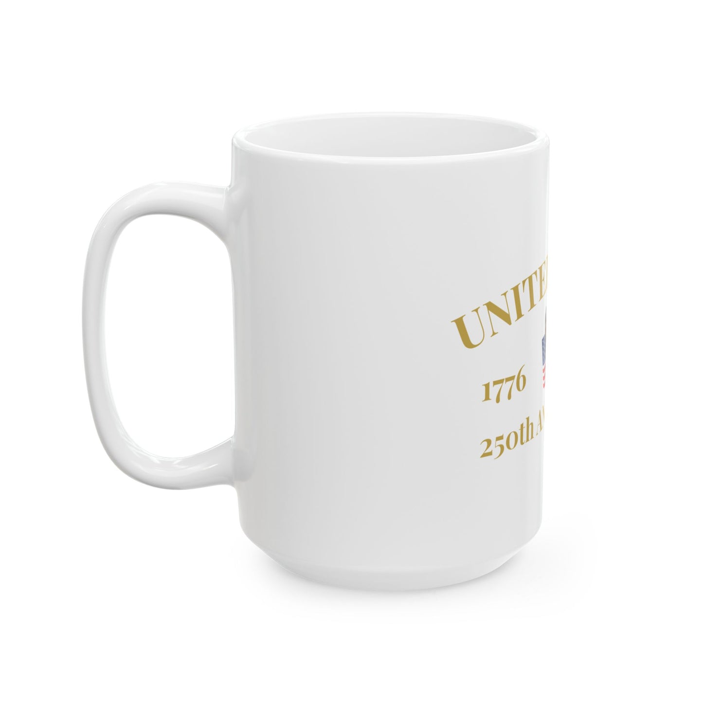 United States 250th Anniversary Ceramic Mug