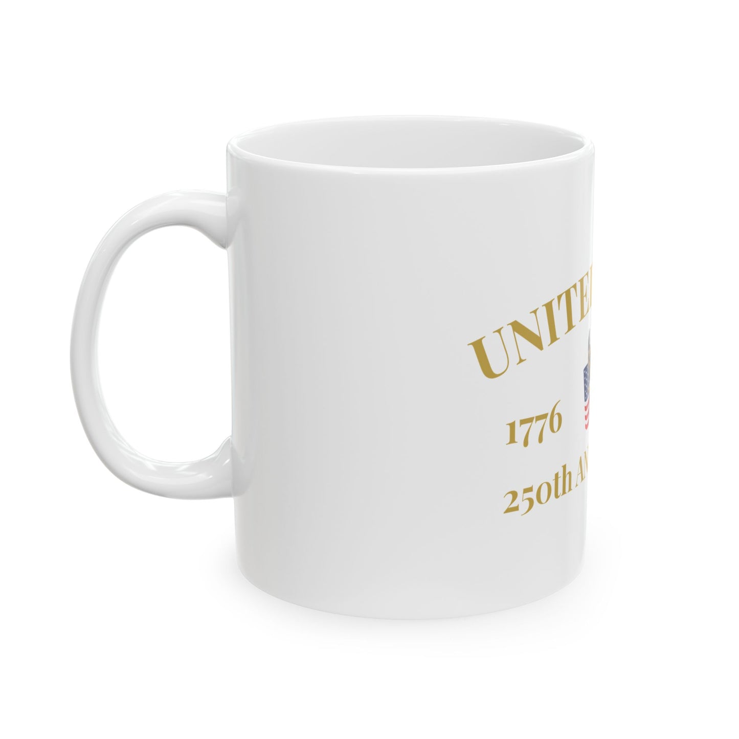 United States 250th Anniversary Ceramic Mug