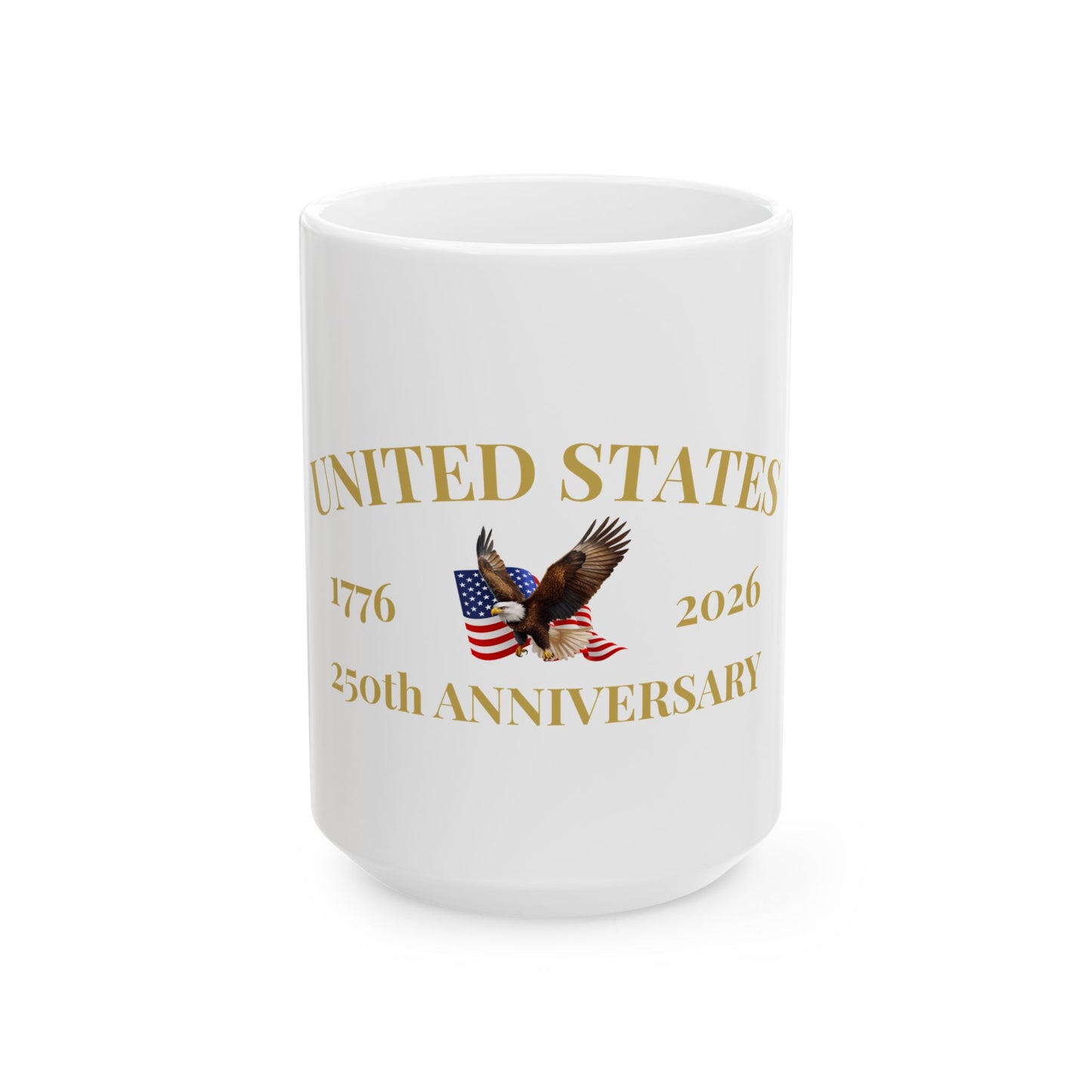 United States 250th Anniversary Ceramic Mug